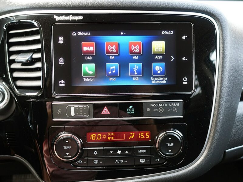 Mitsubishi Outlander 4x4 Automat Instyle LED+ACC+NAVI Gwarancja Iwł Kraj Bezwyp ASO FV23% III (2012-)