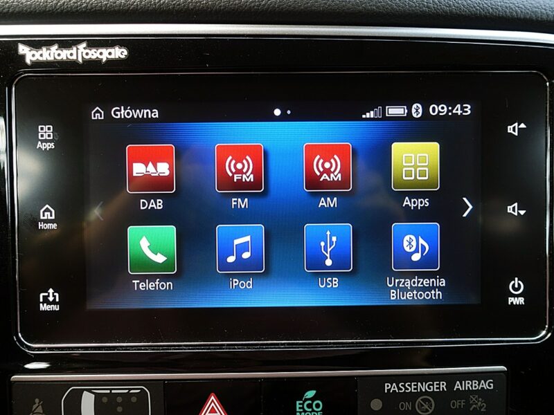 Mitsubishi Outlander 4x4 Automat Instyle LED+ACC+NAVI Gwarancja Iwł Kraj Bezwyp ASO FV23% III (2012-)