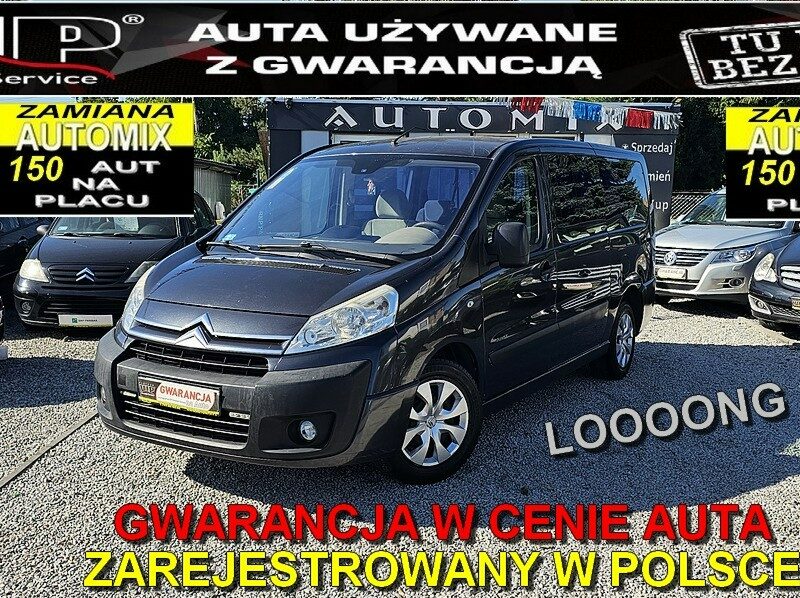 Citroen Jumpy Combi WEBASTO2,0 HDI hak,Nawiewy*Atlante ,9-os*GWARANCJA*Zamiana Automi-x.pl II (2007-)