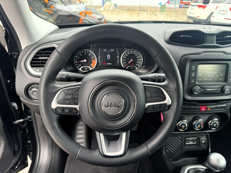 Jeep Renegade PL Salon, 1-Właściciel, ASO, Bezwypadek, Klimatyzacja, Bluetooth, USB I (2014-)