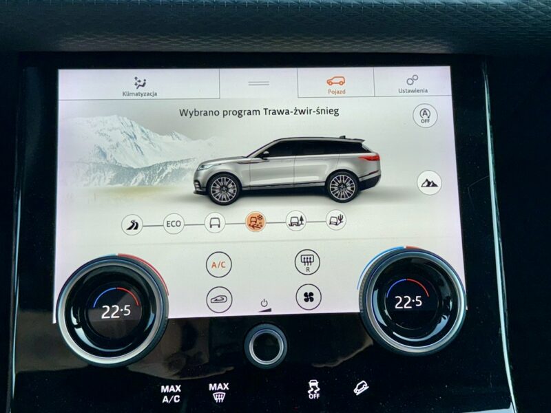 Land Rover Range Rover VELAR 4x4,240KM,Bogata wersja,Black Edition