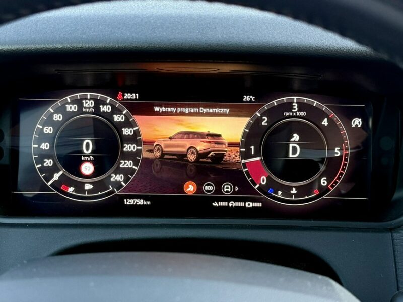 Land Rover Range Rover VELAR 4x4,240KM,Bogata wersja,Black Edition