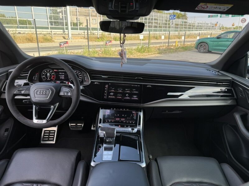 Audi RS Q8 600KM. Ceramika. B&O. Panorama. ACC. Gwarancja 05.2026. Karbon. FV23%.