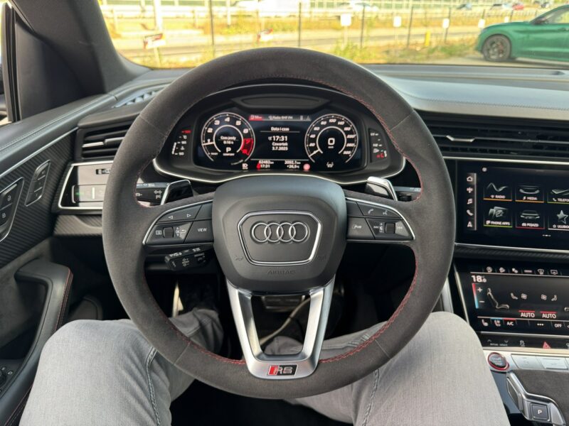 Audi RS Q8 600KM. Ceramika. B&O. Panorama. ACC. Gwarancja 05.2026. Karbon. FV23%.