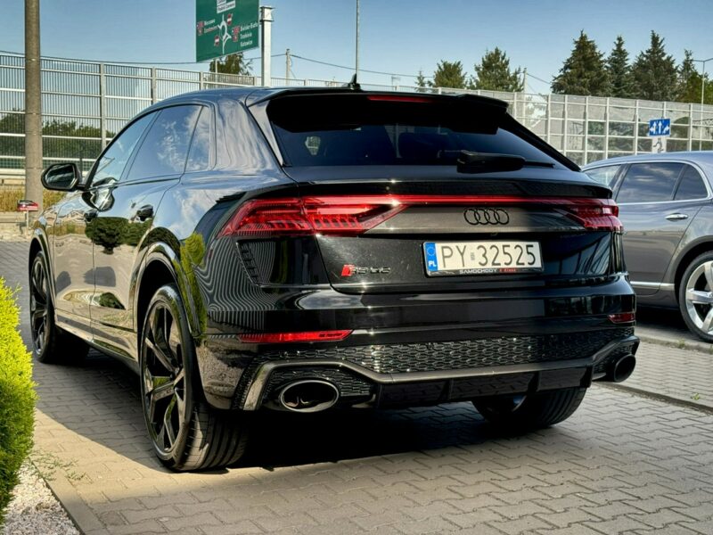 Audi RS Q8 600KM. Ceramika. B&O. Panorama. ACC. Gwarancja 05.2026. Karbon. FV23%.