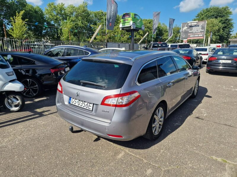 Peugeot 508 2.0 HDI 150 KM, Full LED, Panorama, Kamera, Bluetooth, Nawigacja, Hak I (2010-2018)
