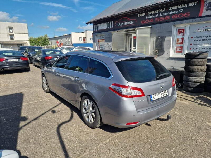 Peugeot 508 2.0 HDI 150 KM, Full LED, Panorama, Kamera, Bluetooth, Nawigacja, Hak I (2010-2018)