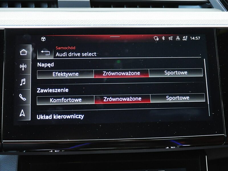 Audi e-tron S 503KM Sportback Virtual DigitalMatrix Kamery360 Pneumatyka ACC