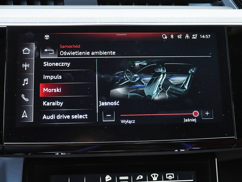 Audi e-tron S 503KM Sportback Virtual DigitalMatrix Kamery360 Pneumatyka ACC