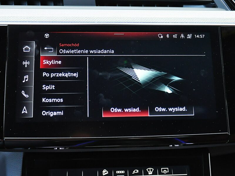 Audi e-tron S 503KM Sportback Virtual DigitalMatrix Kamery360 Pneumatyka ACC