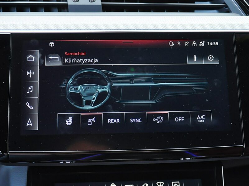 Audi e-tron S 503KM Sportback Virtual DigitalMatrix Kamery360 Pneumatyka ACC