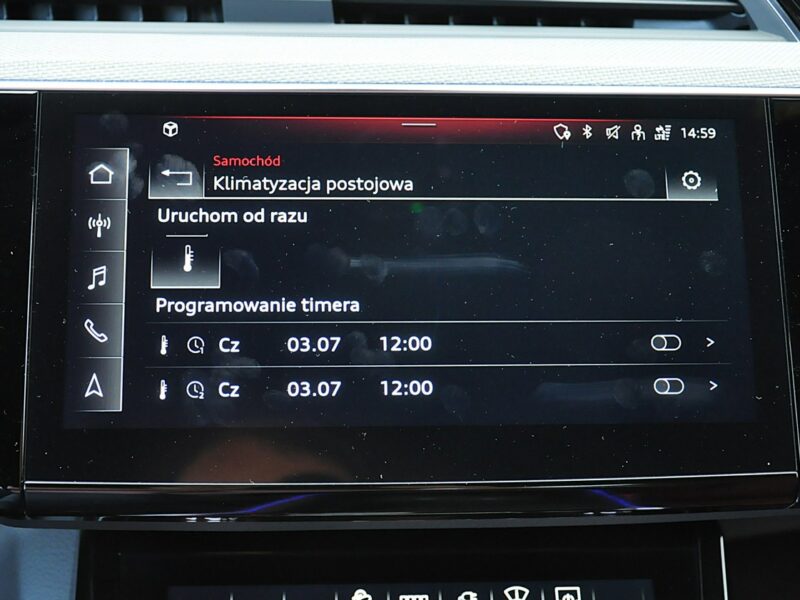 Audi e-tron S 503KM Sportback Virtual DigitalMatrix Kamery360 Pneumatyka ACC