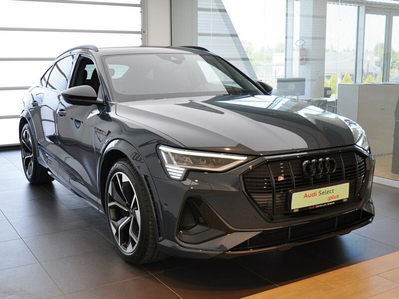 Audi e-tron S 503KM Sportback Virtual DigitalMatrix Kamery360 Pneumatyka ACC