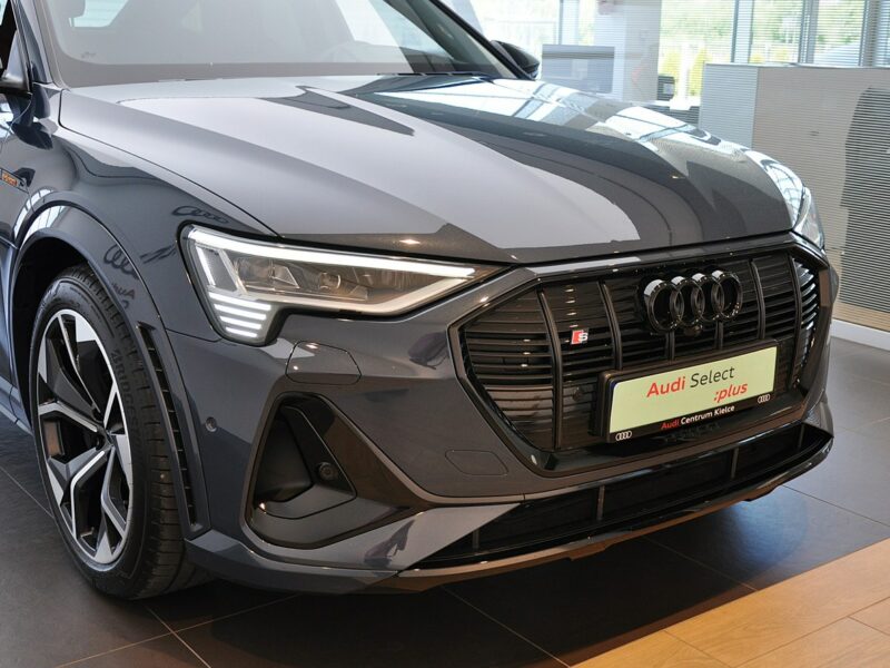 Audi e-tron S 503KM Sportback Virtual DigitalMatrix Kamery360 Pneumatyka ACC