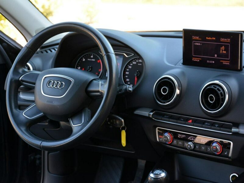 Audi A3 2.0TDI(150KM) bi-xenon Ledy Navi Alu 16 2xParktronic Serwisowany 8V (2012-)
