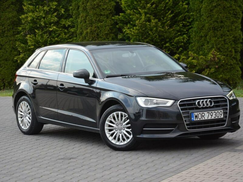 Audi A3 2.0TDI(150KM) bi-xenon Ledy Navi Alu 16 2xParktronic Serwisowany 8V (2012-)