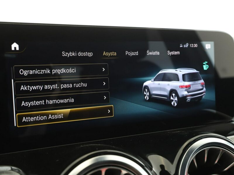 Mercedes GLB FV23% 7 os. full LED skóra/alcantara ambienta pakiet night kamery