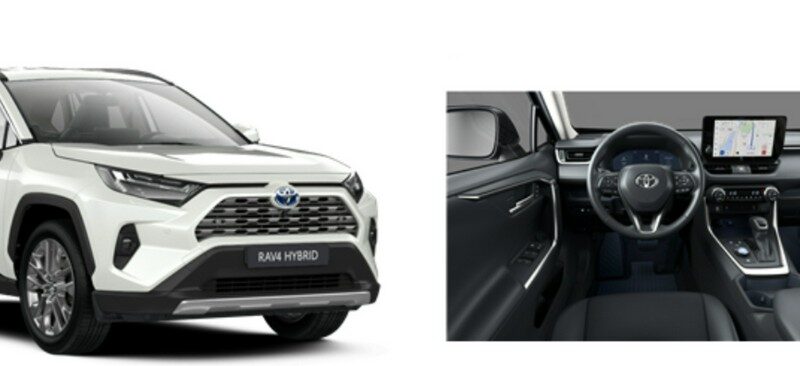 Toyota RAV-4 Executive 218KM Hybryda Systemy bezp, Dostępny od ręki ! 2239zł V (2018)