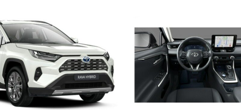 Toyota RAV-4 Executive 218KM Hybryda Systemy bezp, Dostępny od ręki ! 2239zł V (2018)