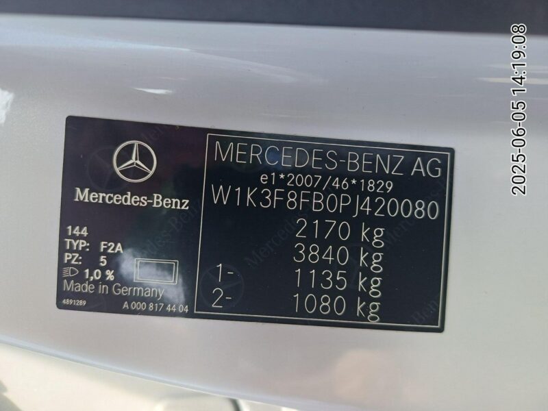 Mercedes A 250 W177 (2018-)