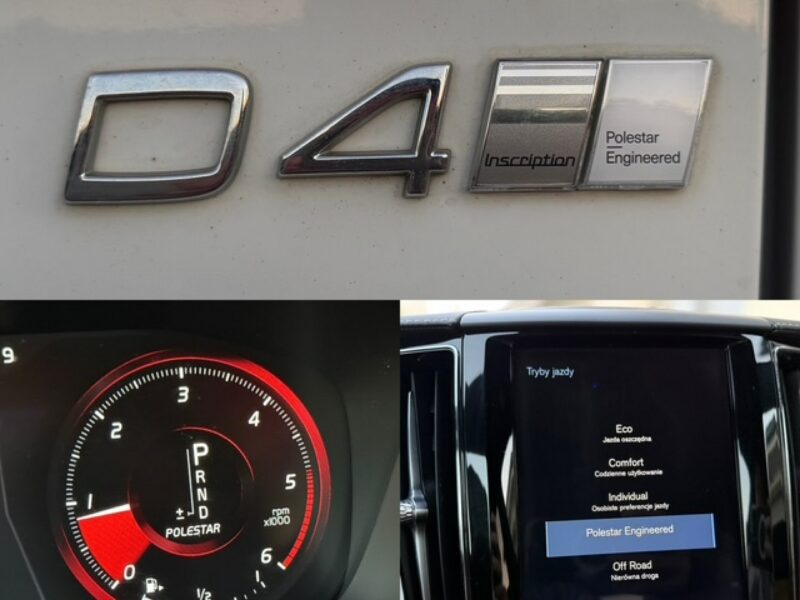 Volvo XC 60 Inscription, D4, Polestar 238ps, Automat, Gwarancja II (2017-)