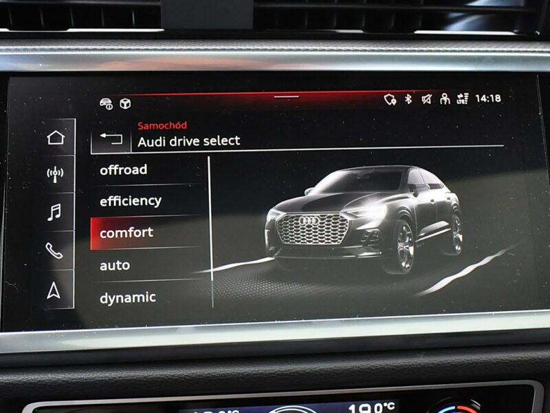 Audi Q3 Sportback 45TFSI Quattro Sline VirtualPlus MatrixLed Sonos3D Panorama Hak