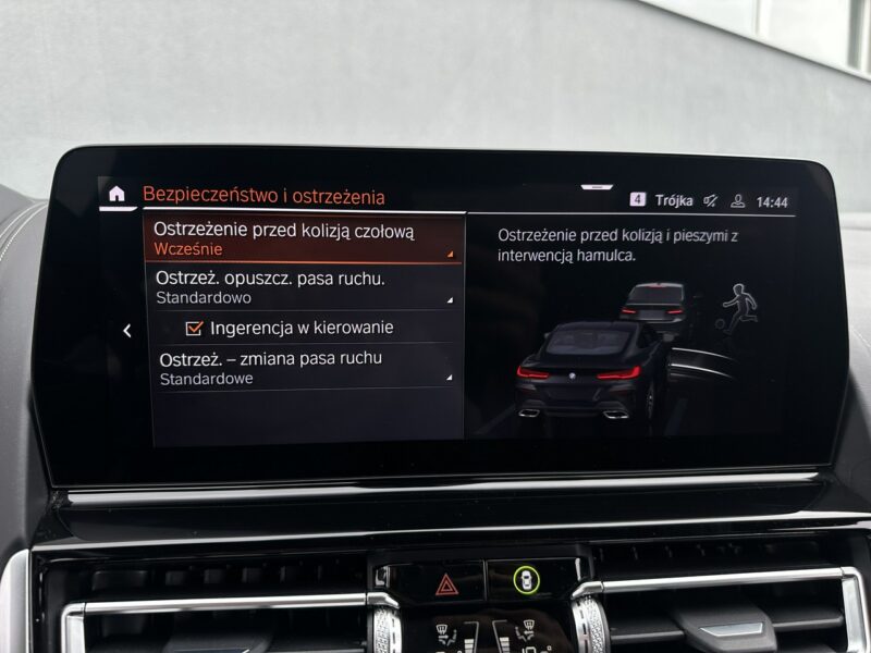 BMW 840 Coupe, 340km, M-Pakiet, FV-23%, Head-UP, Dociągi, harman/kardon G15 (2018-)