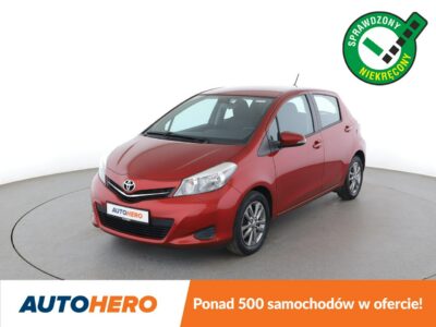 Toyota Yaris niski przebieg kamera ks.serwisowa III (2011-2019)