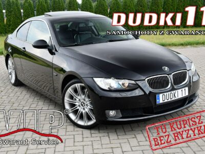 BMW 325 2,5benz Coupe/Skóry.Klimatr 2 str.Szyberdach.Parktronic.El.Fotele.OKAZ E90 (2005-2012)