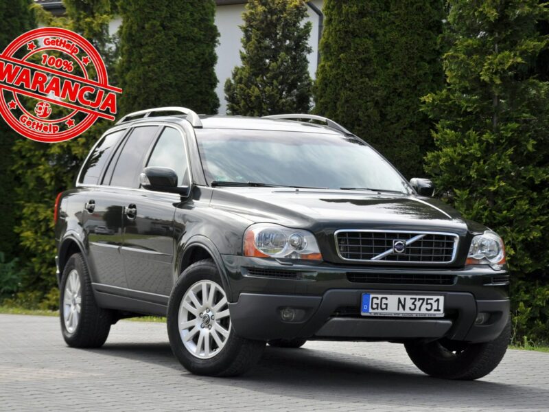 Volvo XC 90 2.4D(185KM)*Xenon*Navi*El.Fotele*Skóry*7-Foteli*2xParktr*Alu17"FUL*ASO I (2002-2014)