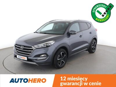 Hyundai Tucson Automat navi klima auto kamera i czujniki parkowania grzane fotele III (2015-2020)