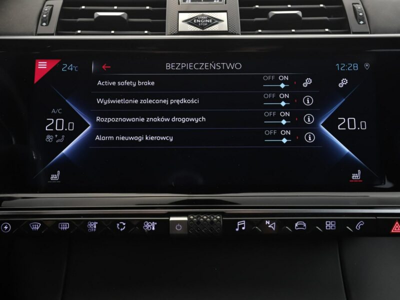 DS Automobiles DS 7 Crossback FV23 OPERA Automat Navi ACC Wentylowana Skóra Masaże Focal Kamera LED