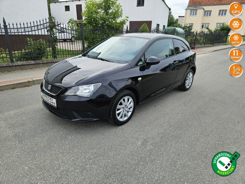 Seat Ibiza Opłacony Zdrowy Zadbany Serwisowany Klima Alu Nawi po Serwisie 1 WŁ IV (2008-)