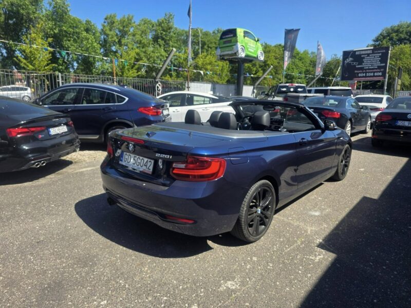 BMW 230 2.0 Turbo 245 KM, Cabrio, Android Auto, Kamera, Bluetooth, Łopatki F87