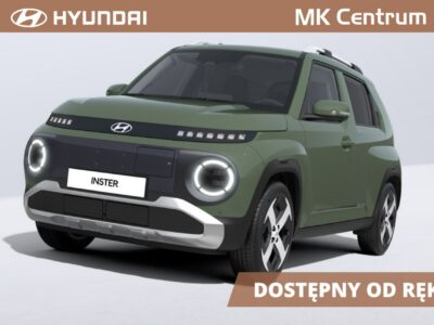 Hyundai Inster Moc 115 KM Bateria 49 kWh - wersja Smart z pakietem 17" i pakietem Sun