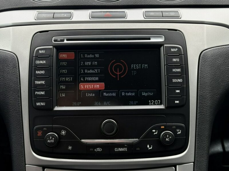 Ford S-Max Nawigacja, Podgrzewana szyba, Tempomat I (2006-2015)