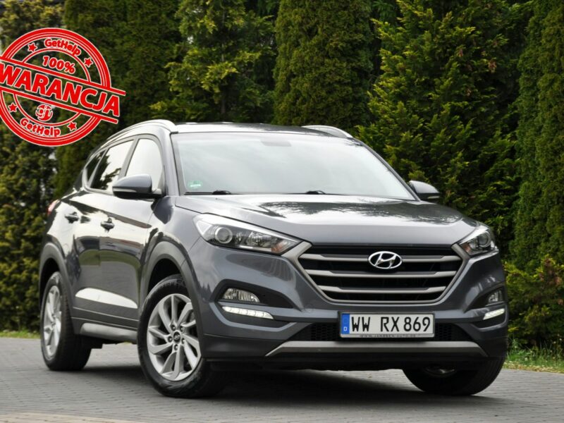 Hyundai Tucson 1.7CRDi(141KM)*Led*Navi*Kamera*Grzana Kierowni*Welur*Reling*Alu17"ASO III (2015-2020)