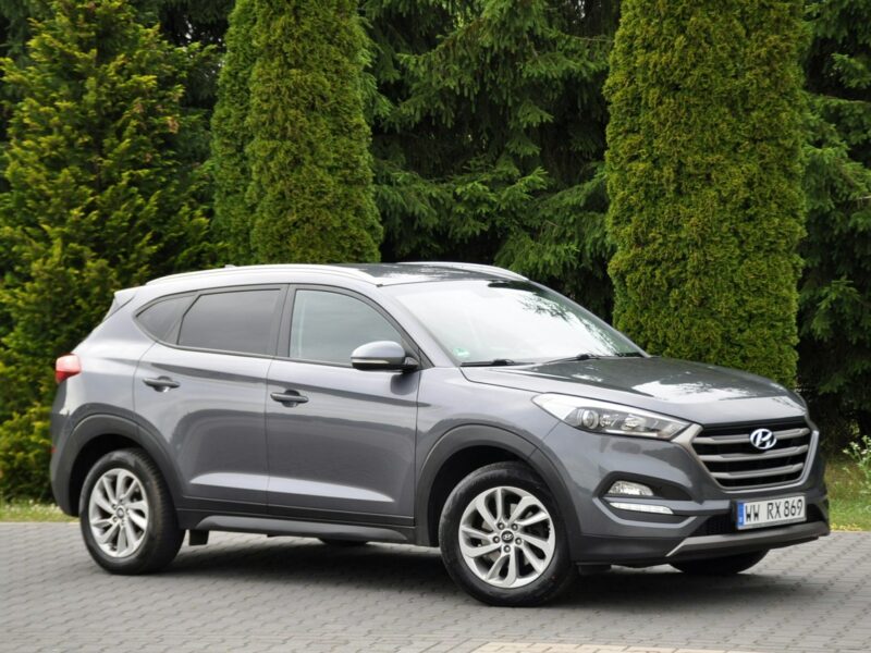 Hyundai Tucson 1.7CRDi(141KM)*Led*Navi*Kamera*Grzana Kierowni*Welur*Reling*Alu17"ASO III (2015-2020)