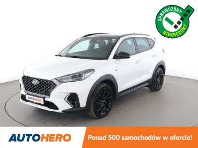 Hyundai Tucson N-Line automat 177KM alcantara navi kamera grzane fotele+kier. tempoma III (2015-2020)
