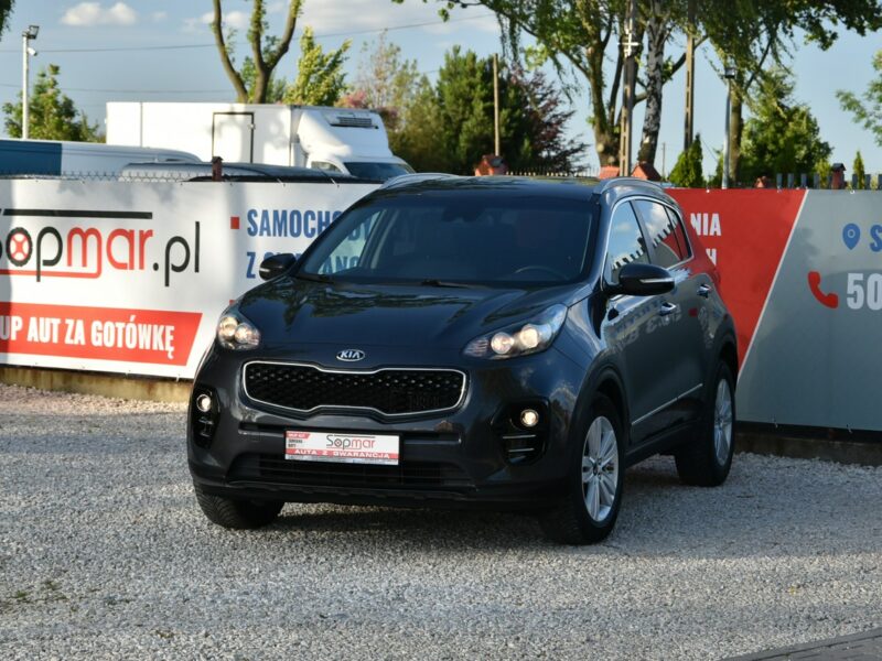 Kia Sportage 1.7CRDi 141KM Automat 2018r. NAVi pdc Kamera niski przebieg 65tkm IV (2016-2021)