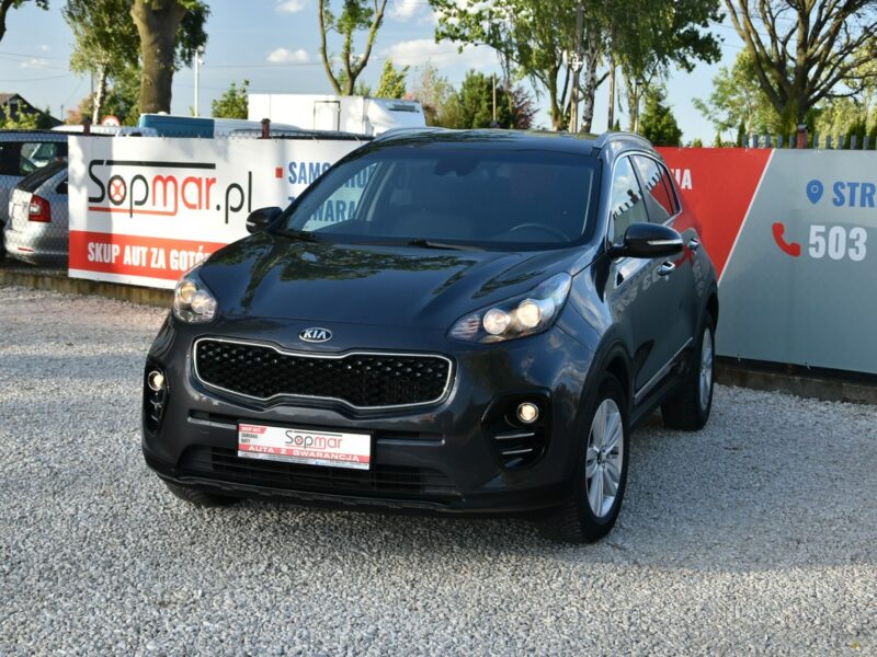 Kia Sportage 1.7CRDi 141KM Automat 2018r. NAVi pdc Kamera niski przebieg 65tkm IV (2016-2021)