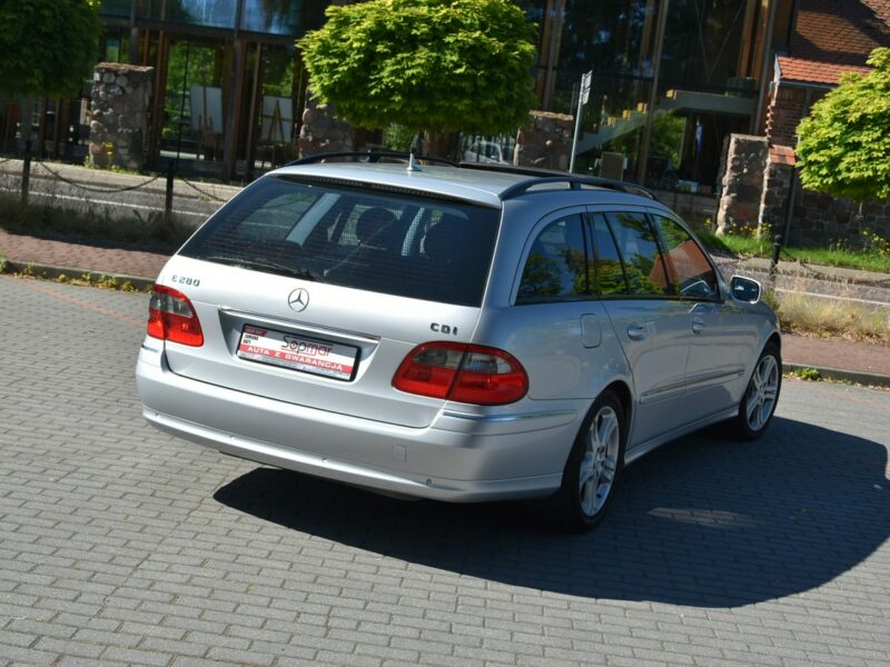 Mercedes E 280 Avantgarde E 280CDi 190KM 2006r. Xenon Skóra NAV niski przebieg 109tkm W211 (2002-2009)