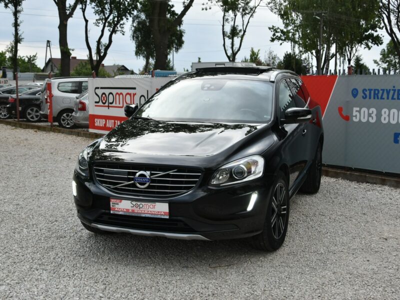 Volvo XC 60 Inscription AWD 2.4D4 190KM Automat 2016r. Salon Virtual BiX NAVi LED I (2008-2017)