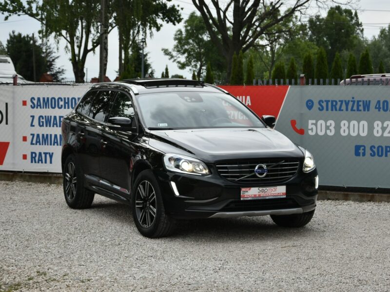 Volvo XC 60 Inscription AWD 2.4D4 190KM Automat 2016r. Salon Virtual BiX NAVi LED I (2008-2017)