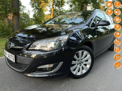 Opel Astra COSMO Sport Tourer 2,0 CDTI 165KM 2013r. Xenon LED Navi Alu18 FULL J (2009-2019)