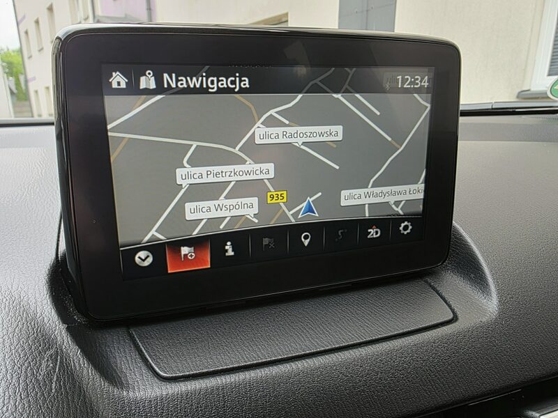 Mazda CX-3 serwis ASO, nawigacja