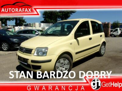 Fiat Panda Klimatyzacja, Elektryczne szyby, ABS, 5 drzwi, Niski przebieg II (2003-2012)