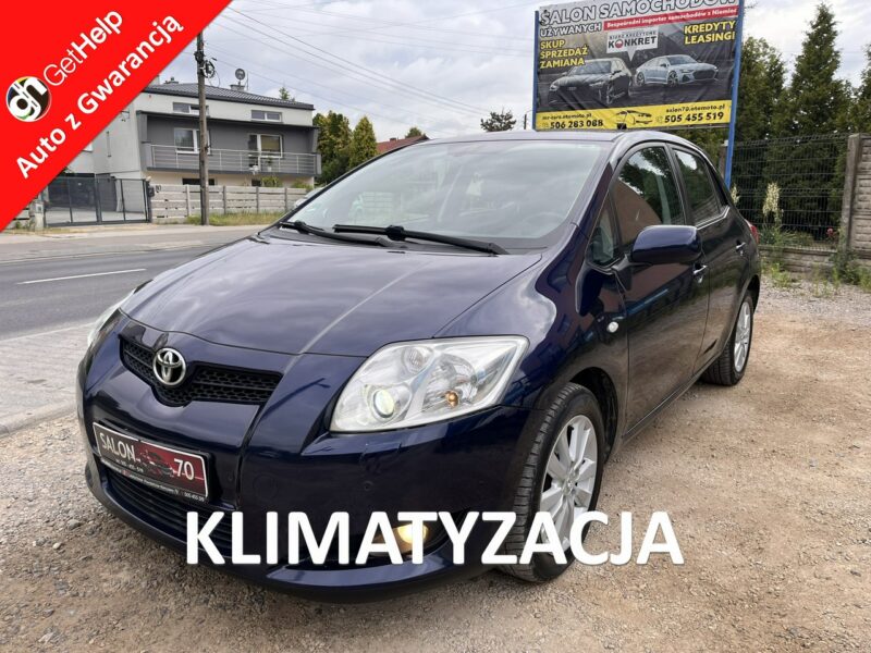 Toyota Auris 1.6 Xenon Climatronic Alu Tempomat El szyby Stan BDB BEzwypadk Opłacon I (2006-2012)