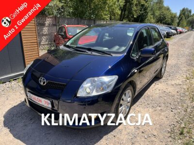 Toyota Auris 1.6 Xenon Climatronic Alu Tempomat El szyby Stan BDB BEzwypadk Opłacon I (2006-2012)