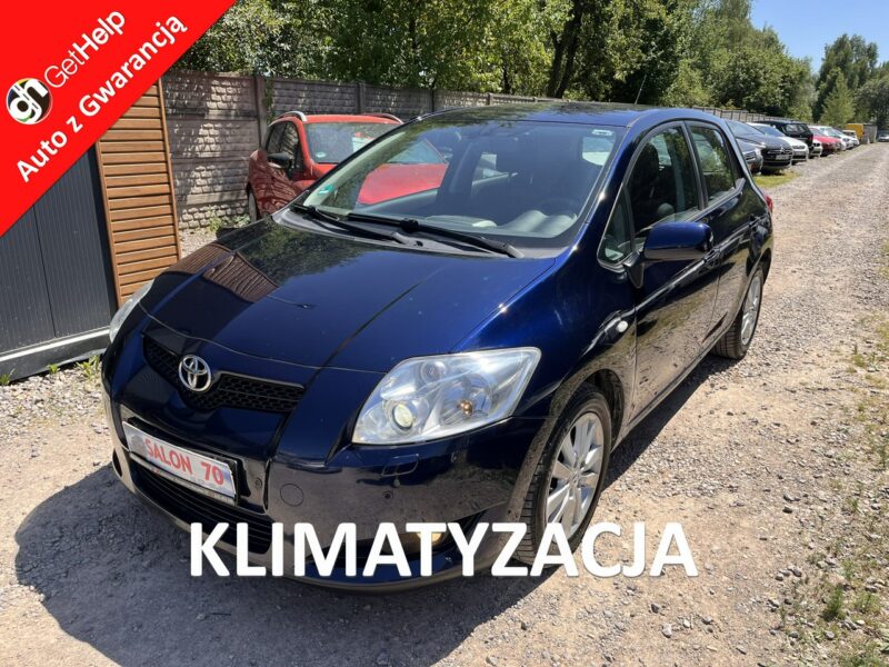 Toyota Auris 1.6 Xenon Climatronic Alu Tempomat El szyby Stan BDB BEzwypadk Opłacon I (2006-2012)